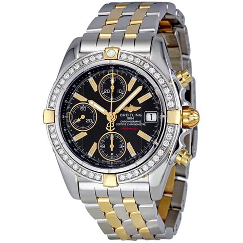 breitling galactic diamond dial|Breitling diamond bezel watches.